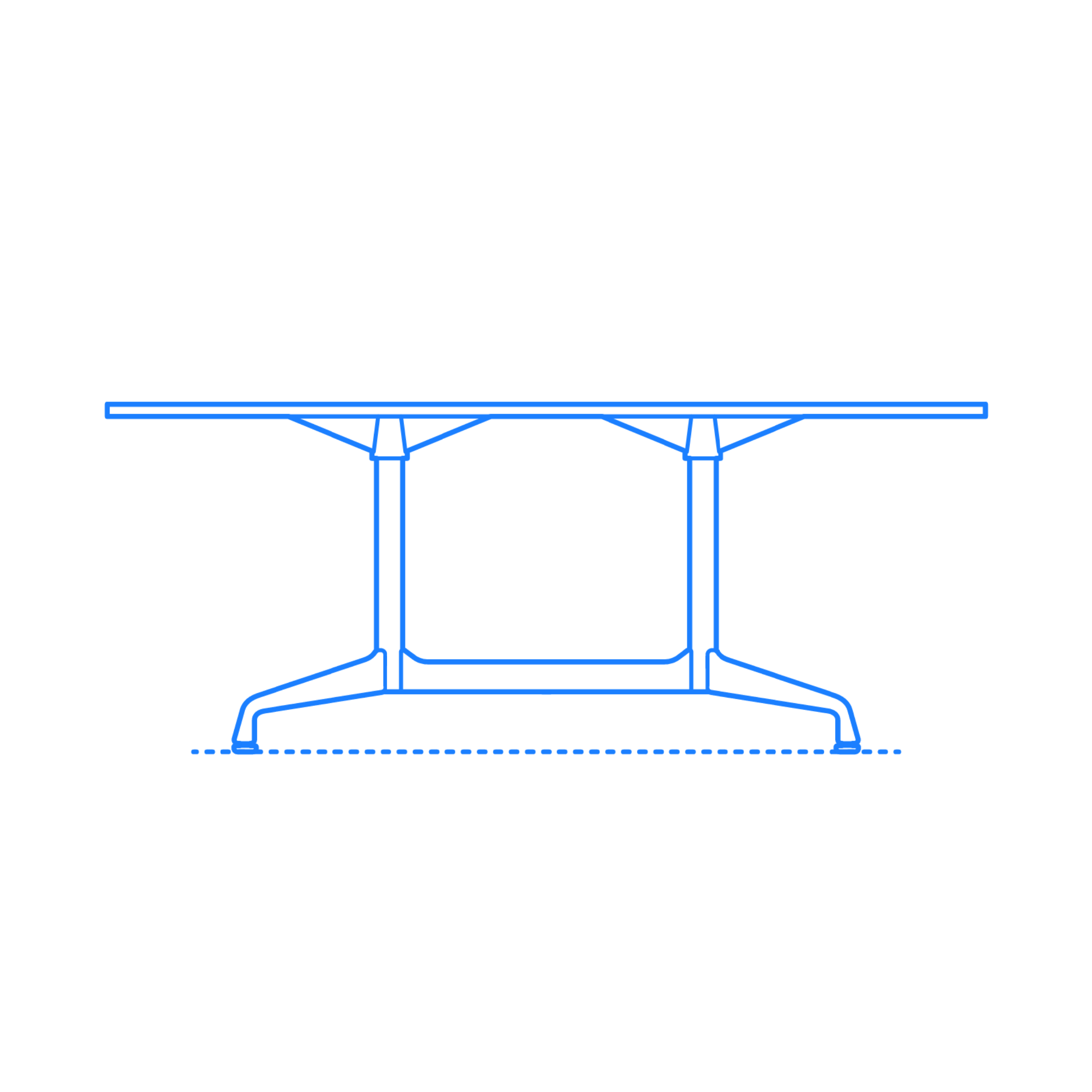 چرا رعایت ابعاد و ارتفاع استاندارد برای میز و صندلی اداری مهم است؟